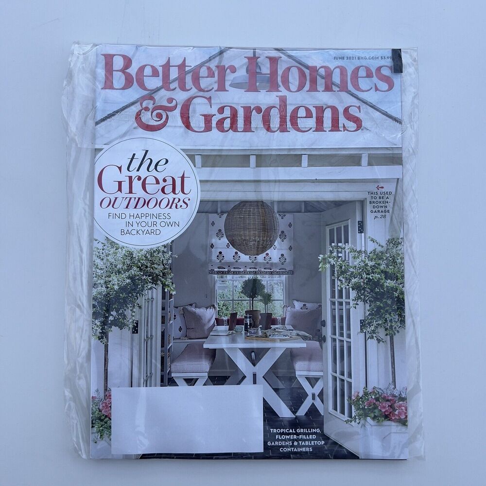 Better Homes and Gardens Magazine June 2021 The Great Outdoors Backyard Grilling
